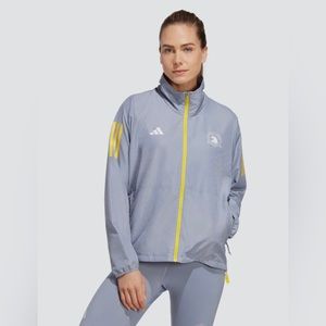 ❤️💛🏃‍♀️Boston Marathon23 Celebration Running Jacket Women-M-NWT